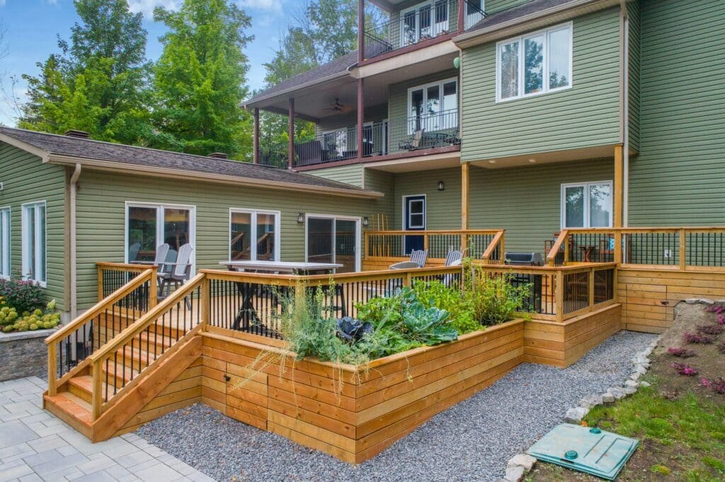 new decking installed and finished