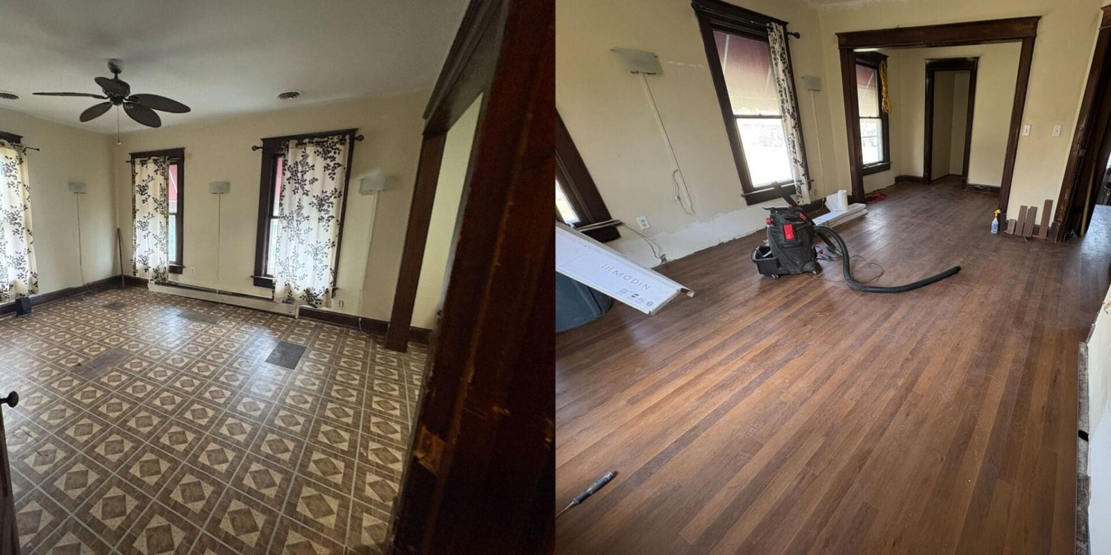 before-and-after-of-vinyl-plank-flooring