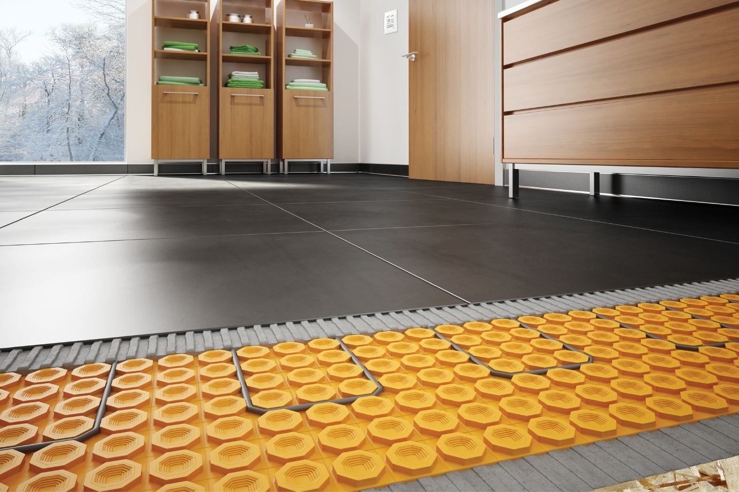 Bathroom Floor Heating in Terre Haute