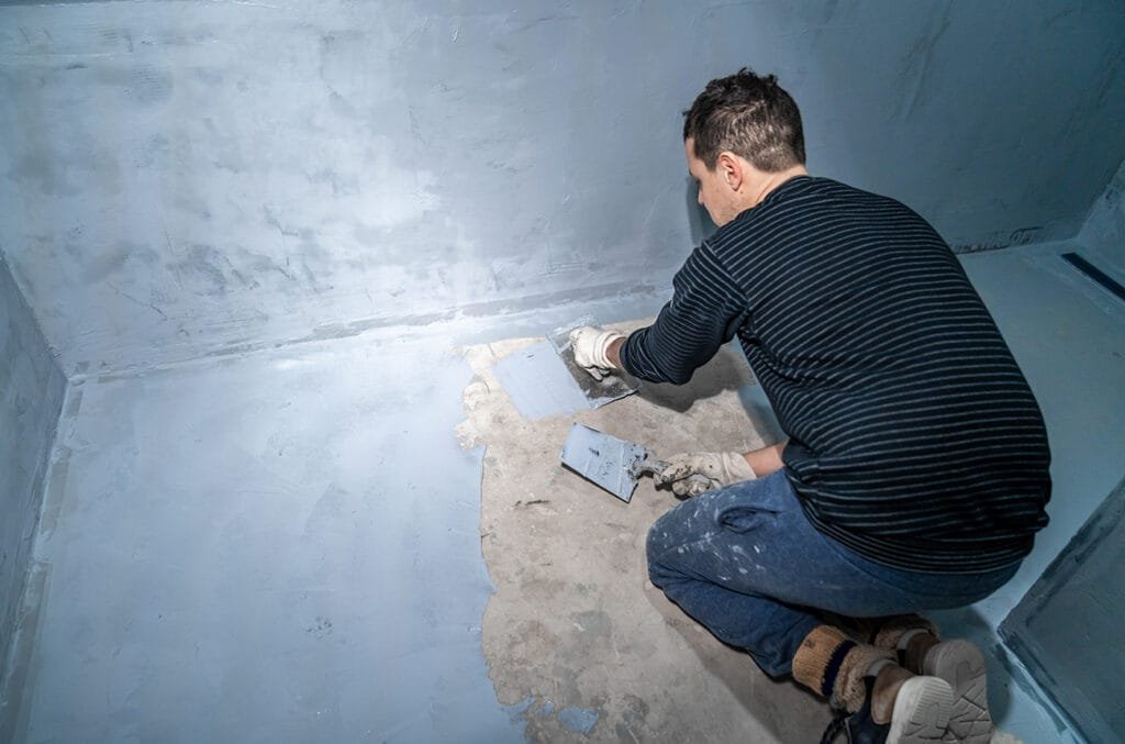 basement moisture barrier install in Terre Haute