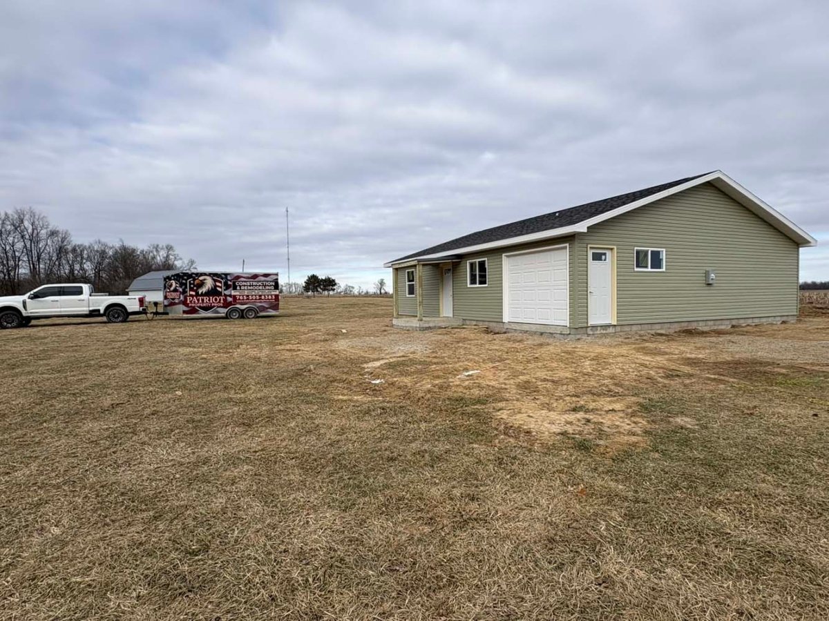 Exterior view with Patriot Property Pros Trailer