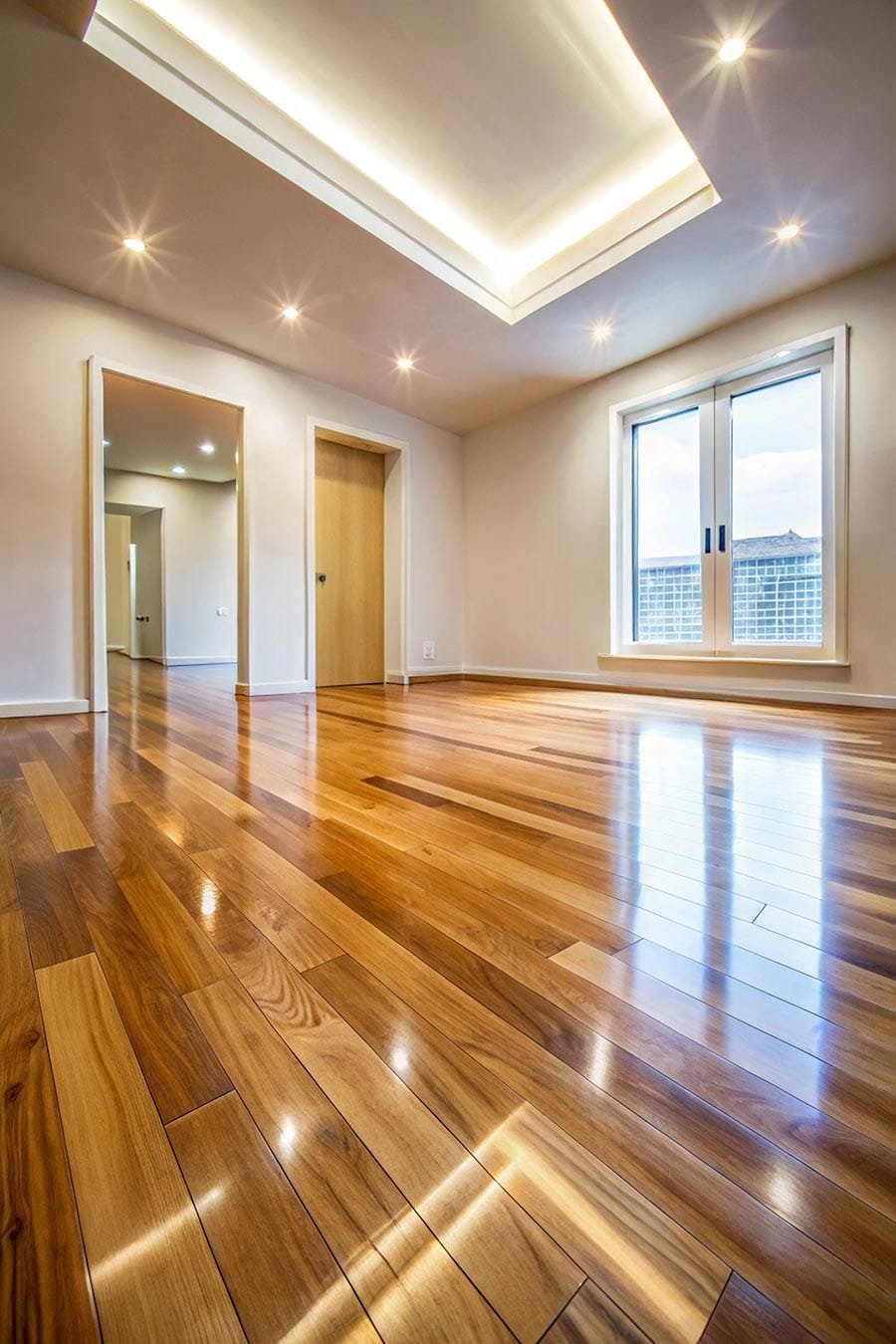 new hardwood floor installation