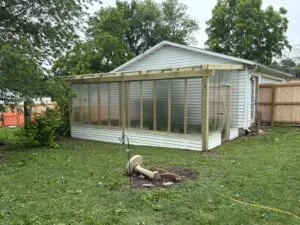 Greenhouse Lean-to In Universal After