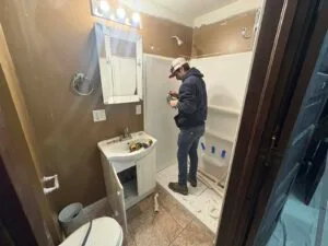 Bathroom Remodel In Clinton Before