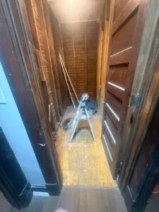 Gothic Bathroom Remodel In Clinton Before