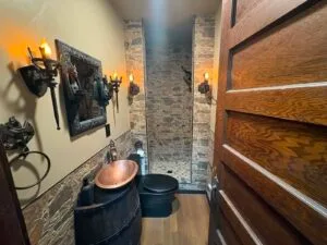 Gothic Bathroom Remodel In Clinton After